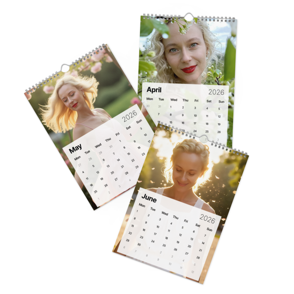 Through The Seasons - 2026 Wall Calendar