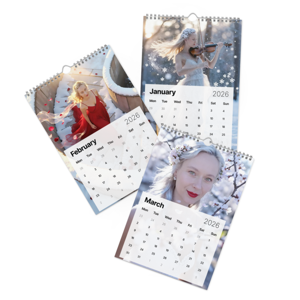 Through The Seasons - 2026 Wall Calendar